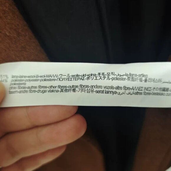 ZARA double-faced wool coat - Picture 5 of 6